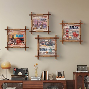 <span class=keywords><strong>Peinture</strong></span> décorative tridimensionnelle <span class=keywords><strong>de</strong></span> style méditerranéen, thème vent d'océan, pour mur <span class=keywords><strong>de</strong></span> fond <span class=keywords><strong>de</strong></span> salle à manger ou salon - Product Image 2