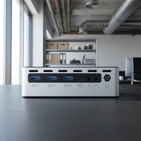 Commerciële Mini PC Core I3 1315U I5 1335U I7 1360P 16GB DDR4 RAM M.2 SSD Drievoudige Schermen Dubbele Lan Win11 Business Mini Computer