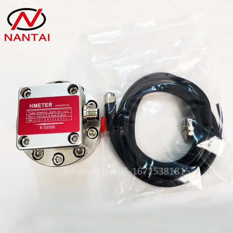 NANTAI XINAN Diesel Fuel Oil Flowmeter Sensor Flow Meter Sensor for CRDI Common Rail Injector Tester Test Bench
