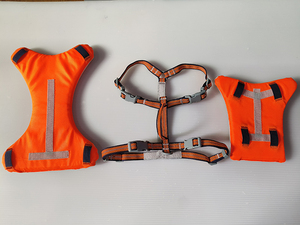 سترة نجاة قابلة للفصل للكلاب بتصميم 2 في 1 قابلة للغسل وقابلة للاستبدال، سترة أمان مائية للكلاب الصغيرة والمتوسطة والكبيرة - Product Image 5