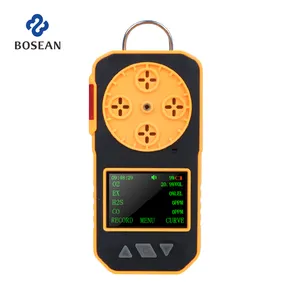 Bosean colored LCD STEL/TWA ammonia gas detector supplier portable Single Gas Detector