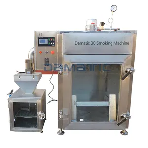 Smoke Chicken Smoked Sausage Making Machine Stainless Steel Shawarma Parrilla Grill Smoker Meat Roasting Oven For Meat Cooking