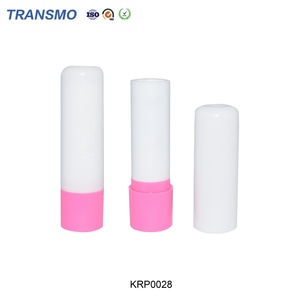 Biodegradable Lip Balm Packaging Customize Skinny Lip Balm Twist up Tubes pink <b>Deodorant</b> <b>Stick</b> Lip Balm Container - Product Image 1