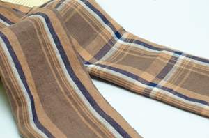 Haute qualité 1284 # tissu <span class=keywords><strong>de</strong></span> lin <span class=keywords><strong>français</strong></span> naturel 100% lin à la mode fil teint rayure vérifier pour hommes chemises filles vêtements - Product Image 2