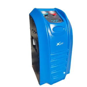Equipamento de cuidados com o sistema de ar condicionado automotivo X520/R134a, máquina de recuperação de refrigerante e ar condicionado para carro, máquina de recarga e sucção