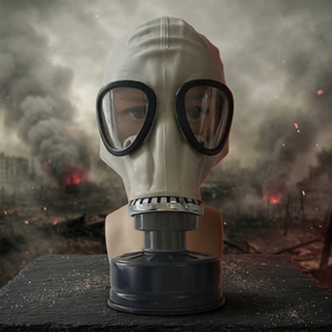 <span class=keywords><strong>Masque</strong></span> à gaz intégral Mf1a au design rétro-futuriste, système de harnais élastique pour la tête, étanchéité élevée, joint de cou - Product Image 1