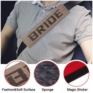 XuZhong Sarung Sabuk Pengaman Mobil Universal, Pelindung Bantal Bahu Empuk, Sabuk Pengaman Mobil Gaya JDM - Product Image 3