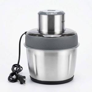 Picadora de Alimentos Eléctrica de Alta Calidad con Dos Recipientes, Protección Contra Sobrecalentamiento, Múltiples Velocidades, para Uso Doméstico y al Aire Libre - Product Image 3