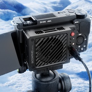 พัดลมระบายความร้อนสำหรับกล้องถ่ายทอดสด, ระบบระบายความร้อนแบบเซมิคอนดักเตอร์, เหมาะสำหรับ <span class=keywords><strong>Sony</strong></span> A7M4, <span class=keywords><strong>A7C</strong></span>, ZVE1/10 และ A670 - Product Image 6