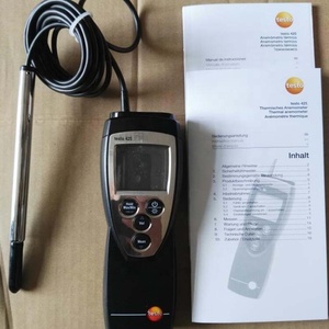 Anemómetro Térmico Testo 425 Alemán, Mide la Velocidad del Viento, Calcula el Volumen de Aire Automáticamente, Rango de -20 °C a +70 °C, Precisión de 0.5 °C - Product Image 4