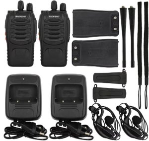 Original Ham Radio Uhf Handheld Waki <strong>Taki</strong> Long Range Baofeng Radio Baofeng 888S Including Earphone - Product Image 1