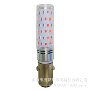 หลอดไฟ LED คอร์นไลท์ P28S ขั้วเกลียว E27 12-285V DC AC หลอดไฟสัญญาณทางทะเล หลอดไฟเครื่องมือ แสงสีขาวบริสุทธิ์ สีขาวอบอุ่น สีแดง สีเขียว สีน้ำเงิน - Product Image 4