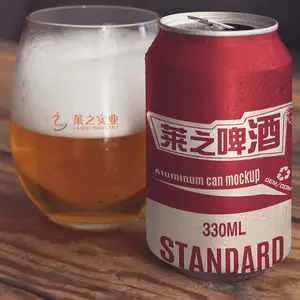 סגנון חדש מותאם אישית 330 מ""ל שימורים בירה משקה אלכוהולי בירה מותג פרטי בירה מהמפעל הסיני