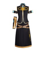 Ensemble de costumes d'Halloween colorés pour femmes Game Prooject