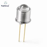UV LED TO-46 255nm Dioda Ultraviolet Dalam Chip Besar Dioda Pemancar Cahaya UV untuk Instrumen Penelitian Laboratorium