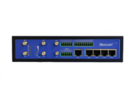 Passerelle M2M IIoT extérieure avec plusieurs ports d'E/S et emplacement pour carte SIM, connectivité 5G, protocole MQTT, fabriquée par le fournisseur