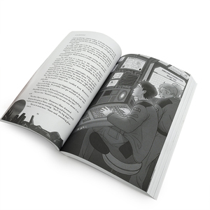 Servicio de Impresión de Cómics para Adultos <span class=keywords><strong>en</strong></span> <span class=keywords><strong>Blanco</strong></span> y Negro Personalizados de Fábrica <span class=keywords><strong>en</strong></span> Papel de Arte Revestido con Impresión Offset - Product Image 6