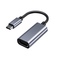Adaptateur de câble OTG USB-C tressé en nylon, connecteur USB-C mâle vers USB-A 3.0 femelle