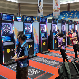 Hot in France Club Professional Affordable <b>Electronic</b> Coin Operated <b>Game</b> Dart Machine With Screen For Phoenix - Product Image 3