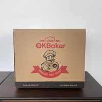 Levain sec instantané nutritionnel de marque Double Star Baker, fabriqué en Chine, pour la fabrication du pain