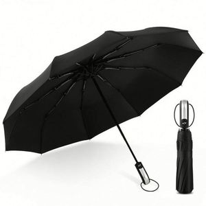 Parapluie pliable avec logo personnalisé, protection UV, pour promotions et écoles, banques - Product Image 2