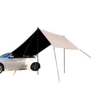Tente latérale rectangulaire pour voiture Jungle Team, en tissu Oxford imperméable 2500, auvent de camping pour véhicule tout-terrain, conduite autonome - Product Image 1