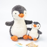 Poupée pingouin en gros de 4 pouces, petite taille, mignonne, mini poupée, cadeau, petit pendentif, en stock, cadeau adorable