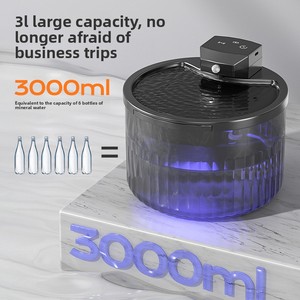 <span class=keywords><strong>Fontaine</strong></span> <span class=keywords><strong>à</strong></span> <span class=keywords><strong>eau</strong></span> <span class=keywords><strong>pour</strong></span> <span class=keywords><strong>chat</strong></span>, design arrondi, utilisation en intérieur, distributeur d'<span class=keywords><strong>eau</strong></span> intelligent <span class=keywords><strong>sans</strong></span> <span class=keywords><strong>fil</strong></span> <span class=keywords><strong>à</strong></span> induction <span class=keywords><strong>pour</strong></span> animaux de compagnie, alimentation automatique - Product Image 1