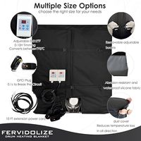 Prix usine Chauffe-conteneur IBC gris 275 gallons en tissu Oxford imperméable avec enveloppe chauffante en alliage de nicrome 3000W à montage au sol pour