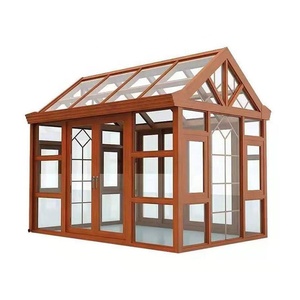 Nueva Marca <span class=keywords><strong>con</strong></span> vidrio templado piscina <span class=keywords><strong>casa</strong></span> plana de aluminio aislado terraza acristalada - Product Image 3