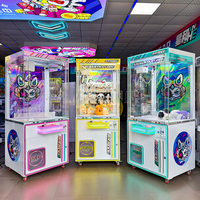 Nouveautés 2026 : Machine à griffes commerciale à monnayeur pour la distribution de prix, avec logo personnalisé, pour parcs d'attractions et centres commerciaux