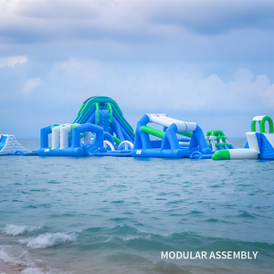 Jooloog thương mại Tùy chỉnh nước <span class=keywords><strong>Inflatable</strong></span> nổi công viên mùa hè <span class=keywords><strong>Inflatable</strong></span> Aqua công viên cho hồ và biển - Product Image 2