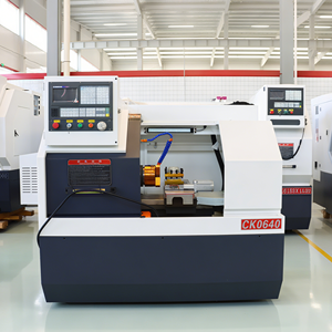 Nhà Máy Giá ck0640 Mini <span class=keywords><strong>CNC</strong></span> máy tiện đơn ngang thiết kế cho sở thích mô hình làm cho các bộ phận chính xác chế biến mới - Product Image 4