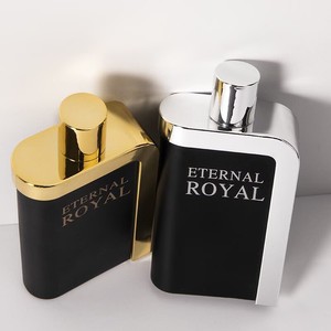 Perfume en Spray para Hombre, 100 ml, Aroma Cítrico Amaderado Ámbar, Larga Duración, Botellas Negras con Detalles Dorados, Suministro al por Mayor Directo de Fábrica - Product Image 4