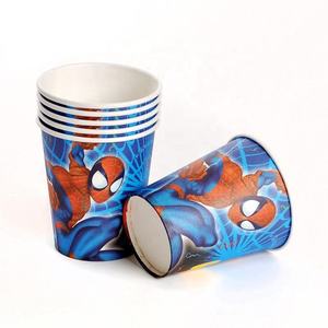 Nouvel ensemble de <span class=keywords><strong>vaisselle</strong></span> <span class=keywords><strong>jetable</strong></span> pour fête sur le thème des personnages de dessins animés, décorations de fête d'anniversaire pour garçons - Product Image 1