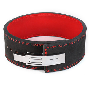 2026 Wholesale Fitness Custom Logo Weightlifting Leather Gym Lever Weight Lifting <b>Belt</b> for Men Women - Product Image 2
