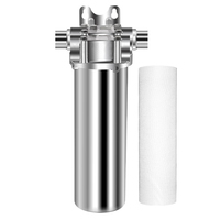 Boîtier de filtre à eau en acier inoxydable 20 "X 4.5" Ss 304 et 316 Système de boîtier de filtre à eau Jumbo 5 10 20 pouces
