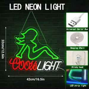 Dancer Neon LED Dimmable USB Powered Ambient <b>Light</b> Store <b>Window</b> Decoration <b>Light</b> Street Indicator <b>Light</b> Landscape <b>Light</b> 5v - Product Image 1