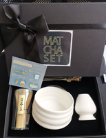 Ensemble d'accessoires japonais Matcha de bonne qualité comprenant un fouet et une cuillère en bambou avec Logo personnalisé