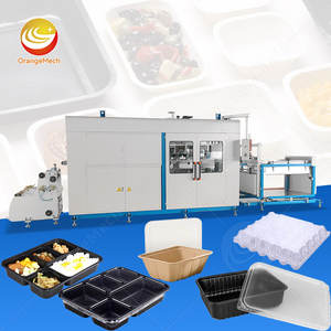 Máquina para Fabricar Platos y Vasos de Plástico Desechables ORME Industry, Máquina de Termoformado al Vacío para Contenedores de Alimentos Transparentes - Product Image 1