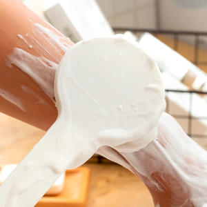 Spazzola doccia corpo con setole, Scrubber posteriore per la spazzola da bagno Logo personalizzato OEM servizio all'ingrosso personalizzabile pennello massaggiante - Product Image 4