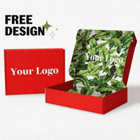 Boîte d'emballage en carton ondulé écologique personnalisée avec logo imprimé pour l'expédition de produits de soin, de beauté ou de vêtements – Vente en gros