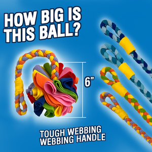 Durable Eco-Friendly Pet Dog Chew <b>Toy</b> <b>Interactive</b> Rope Tug <b>Toy</b> for Teeth Cleaning Training with Elastic Handle for Dogs and <b>Cats</b> - Product Image 2