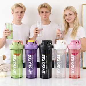 Özel İş Hediyesi Taşınabilir Şeffaf Plastik <span class=keywords><strong>Blender</strong></span> Spor Salonu Fitness İçin Protein <span class=keywords><strong>Shaker</strong></span> Şişesi - Product Image 5