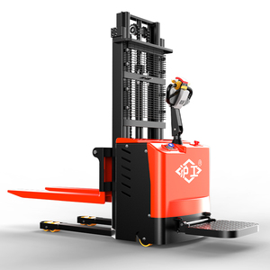 Fabricants de transpalettes électriques : transpalette électrique à conducteur debout avec batterie lithium-ion pour une autonomie longue durée et un fonctionnement fiable - Product Image 2