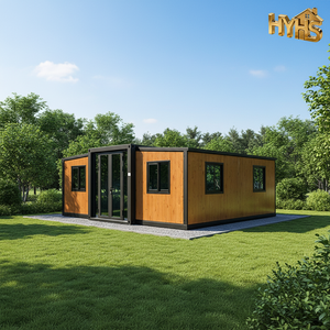 Casa Contenedor Expandible <span class=keywords><strong>Prefabricada</strong></span> de 20 Pies y 40 Pies, Diseño Moderno, Transpirable, para Cocina y Supermercado, de 3 a 5 Dormitorios, Envío Inmediato - Product Image 1