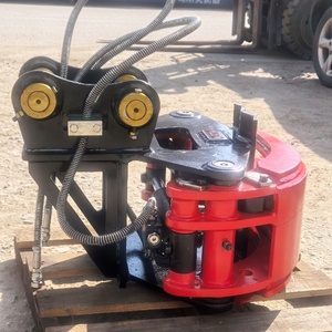 WIGON Tree Cutting Machine Forestry Excavator Shear High Quality <b>Hydraulic</b> <b>Cutter</b> for Excavators - Product Image 2