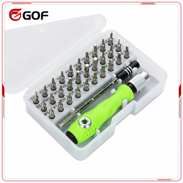 32-in-1 Precision Screwdriver Set Tool Box Set Carbon Steel for Computers Electronics-Multi-Functional Repair Disassembly Kit