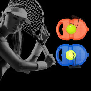 Outil d'entraînement de base pour l'enseignement du tennis professionnel, apprentissage individuel, balle de rebond avec base lestée renforcée - Product Image 4