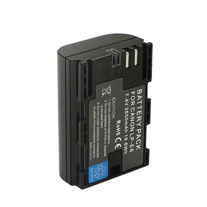 <span class=keywords><strong>Batterie</strong></span> d'<span class=keywords><strong>Appareil</strong></span> <span class=keywords><strong>Photo</strong></span> Numérique LP-E6NH 2650 mAh 7.4 V pour <span class=keywords><strong>Appareil</strong></span> <span class=keywords><strong>CANON</strong></span> 90D 70D 5Ds 6D 80D 7D 60D, <span class=keywords><strong>Batterie</strong></span> LP-E6 E6N E6NH - Product Image 1